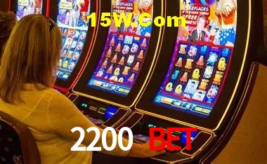 Slot Games 2200 Bet